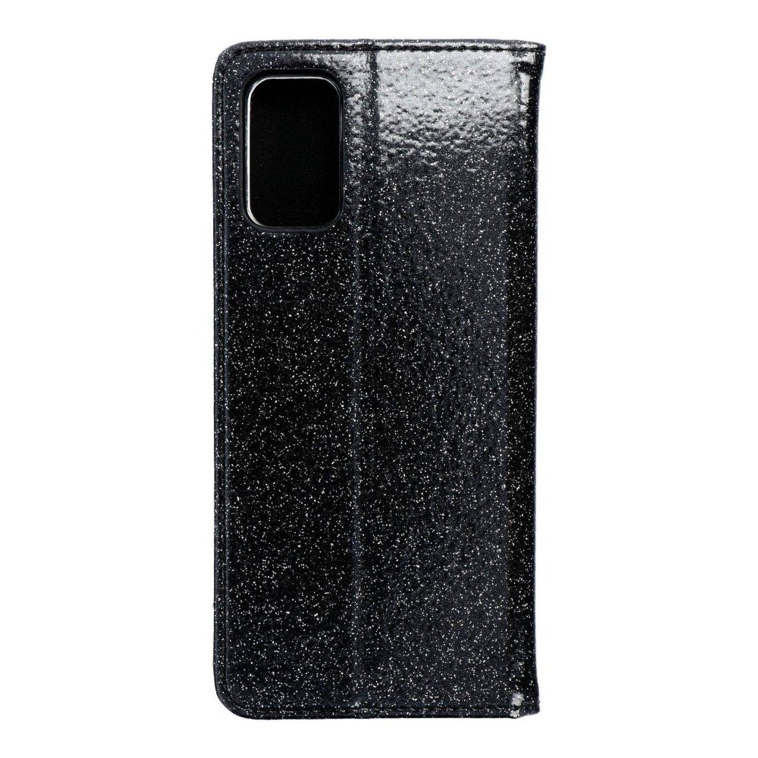 Hülle kompatibel mit Samsung Galaxy S20 Plus Kunstleder Handyhülle - Handy Case Schwarz