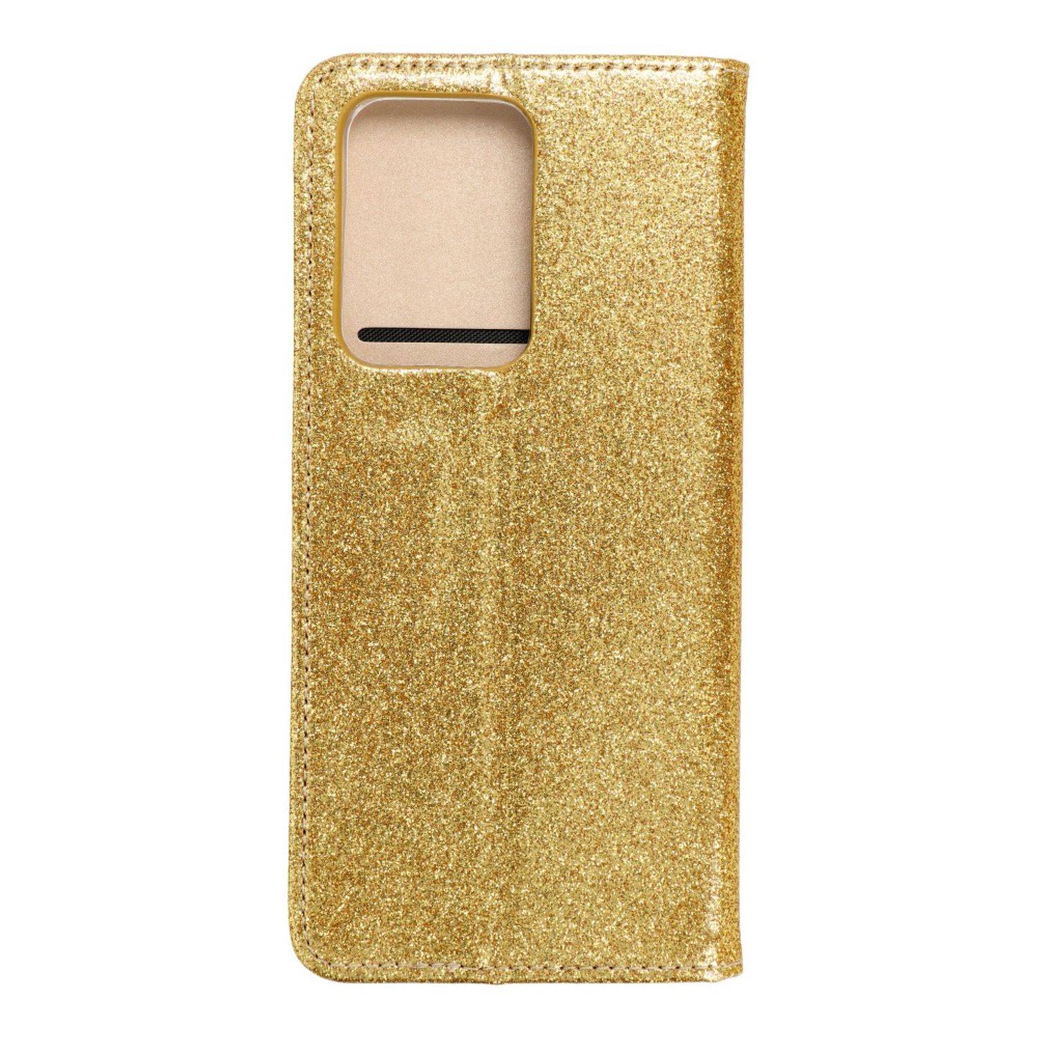 Hülle kompatibel mit Samsung Galaxy S20 Ultra Kunstleder Handyhülle - Handy Case Gold