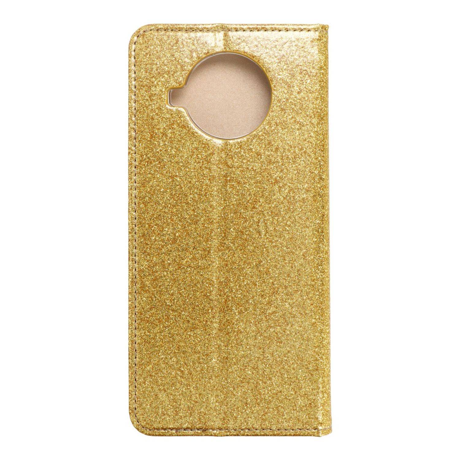 Hülle kompatibel mit Xiaomi Mi 10T Lite 5G Kunstleder Handyhülle - Handy Case Gold