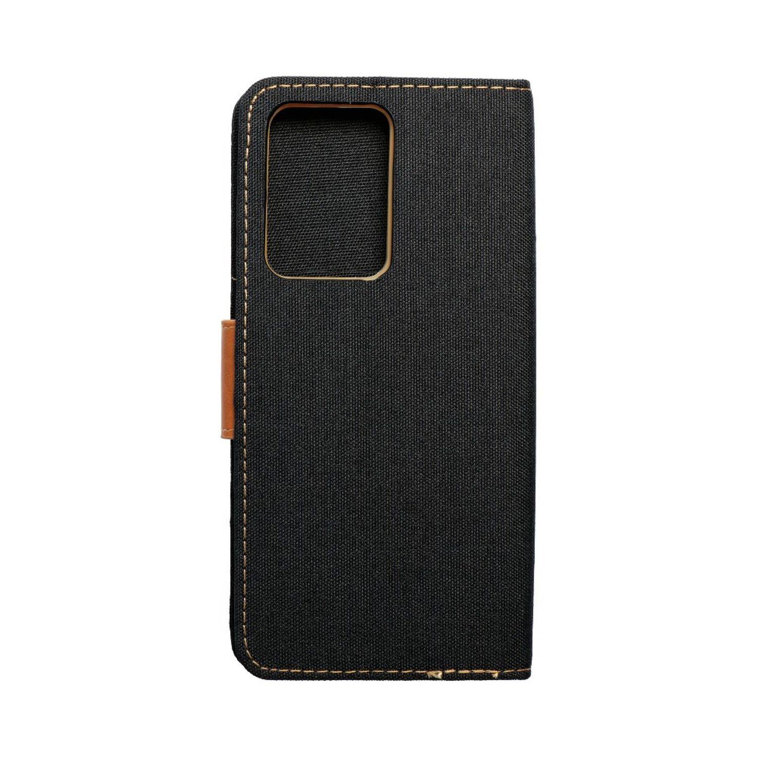 Hülle kompatibel mit Samsung Galaxy S20 Ultra Kunstleder Handyhülle - Handy Case Schwarz