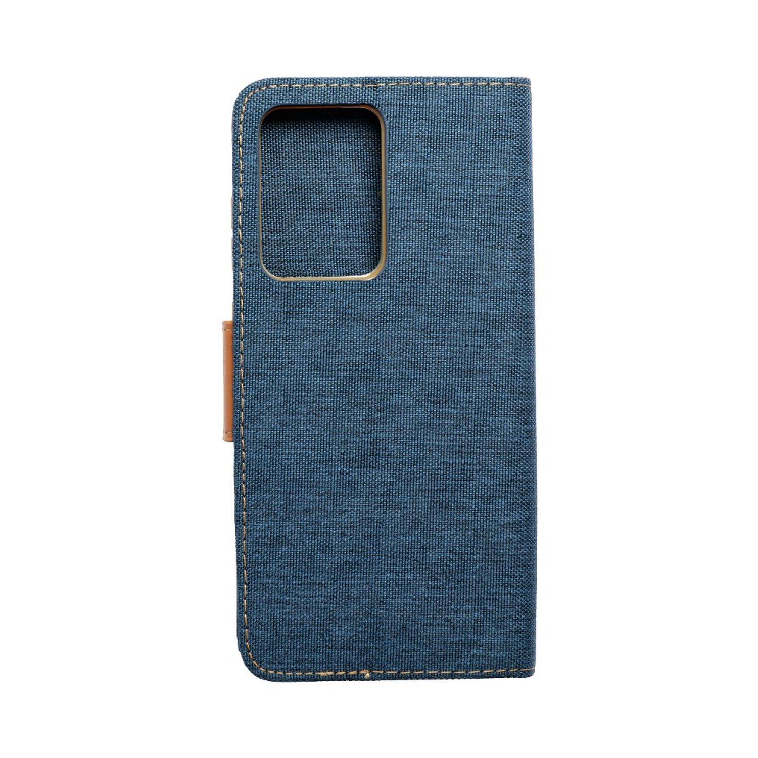 Hülle kompatibel mit Samsung Galaxy S20 Ultra Kunstleder Handyhülle - Handy Case Blau