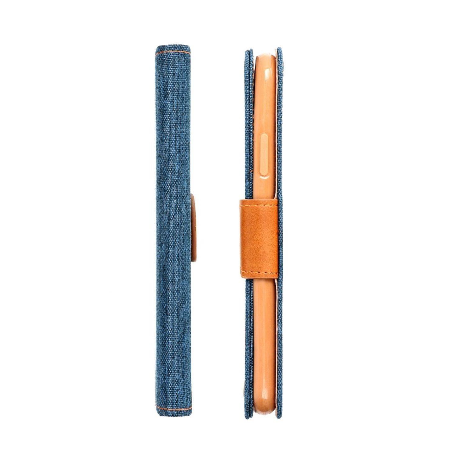 Hülle kompatibel mit Samsung Galaxy S20 Ultra Kunstleder Handyhülle - Handy Case Blau