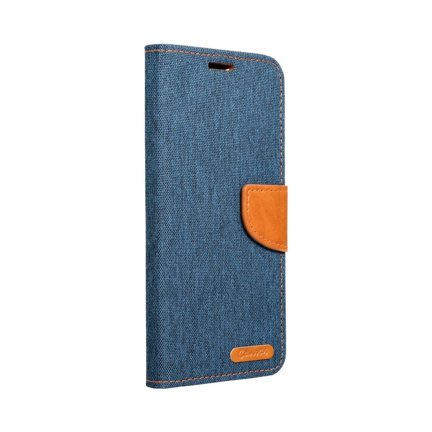 Hülle kompatibel mit Samsung Galaxy S21 Kunstleder Handyhülle - Handy Case Blau