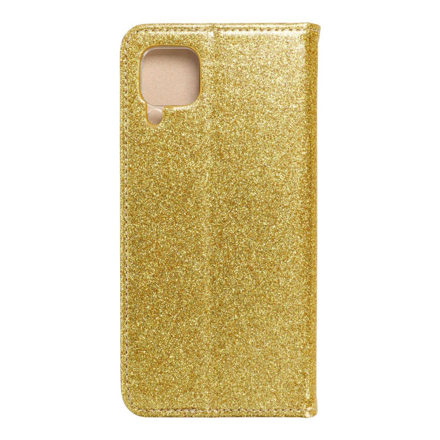 Hülle kompatibel mit Huawei P40 Lite Kunstleder Handyhülle - Handy Case Gold