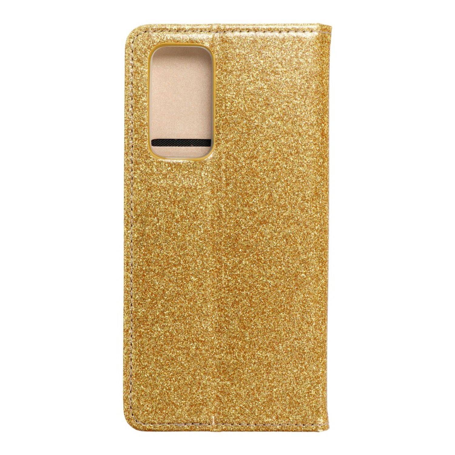 Hülle kompatibel mit Huawei P40 Kunstleder Handyhülle - Handy Case Gold