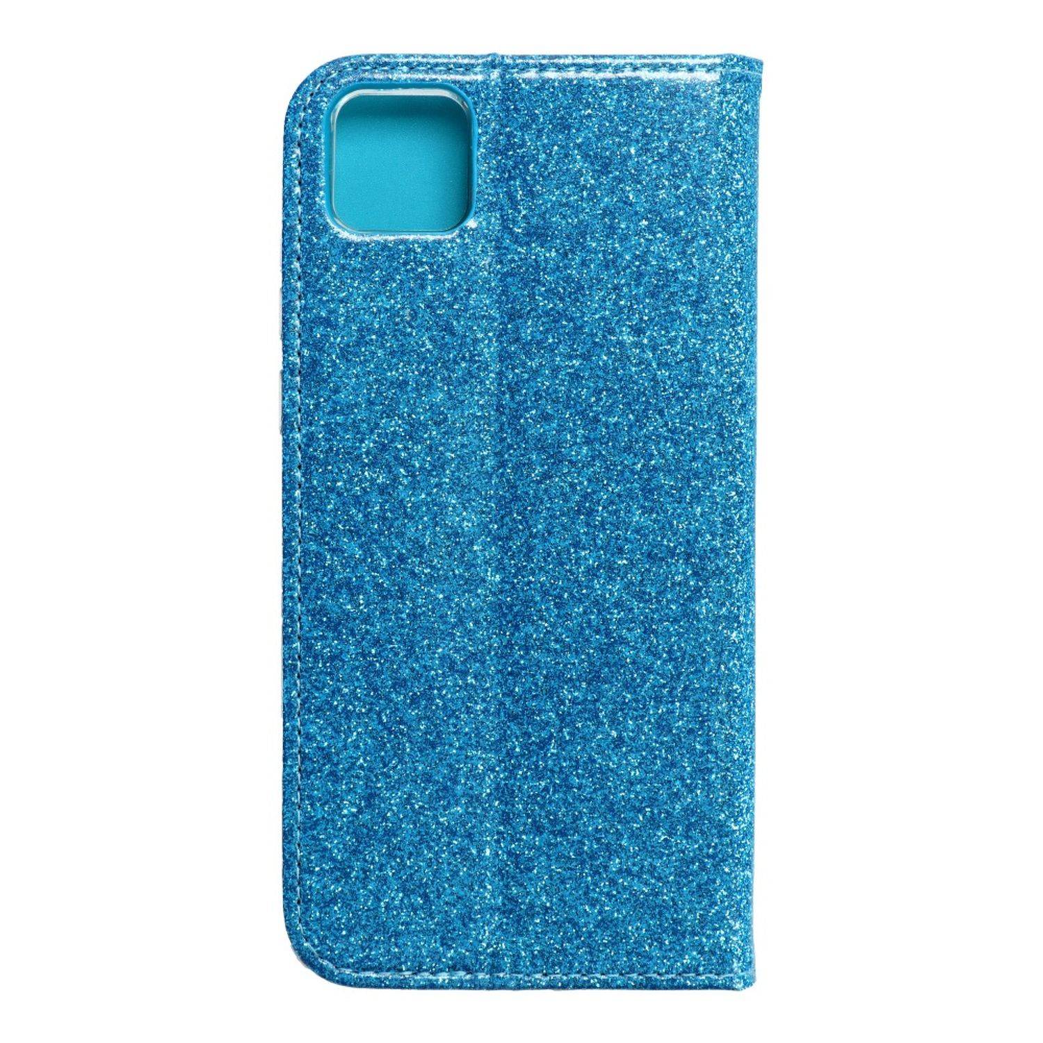 Hülle kompatibel mit Huawei Y5p Kunstleder Handyhülle - Handy Case Blau