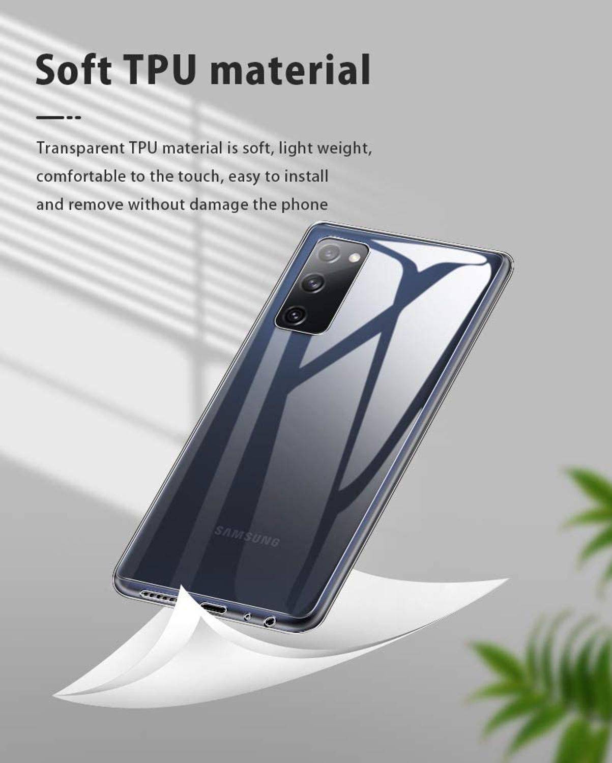 Samsung Galaxy A91 Handyhülle mi Ihrem Foto Backcover Transparent