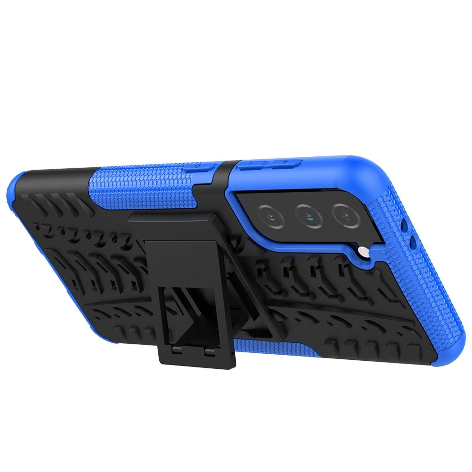 Samsung Galaxy S21 Handyhülle Outdoor Case Backcover Blau