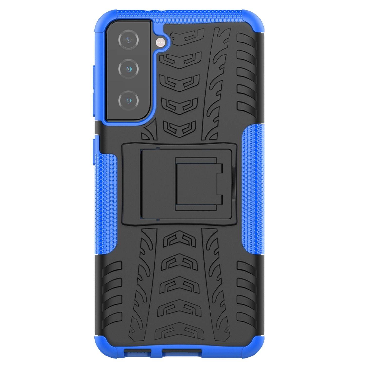 Samsung Galaxy S21 Handyhülle Outdoor Case Backcover Blau
