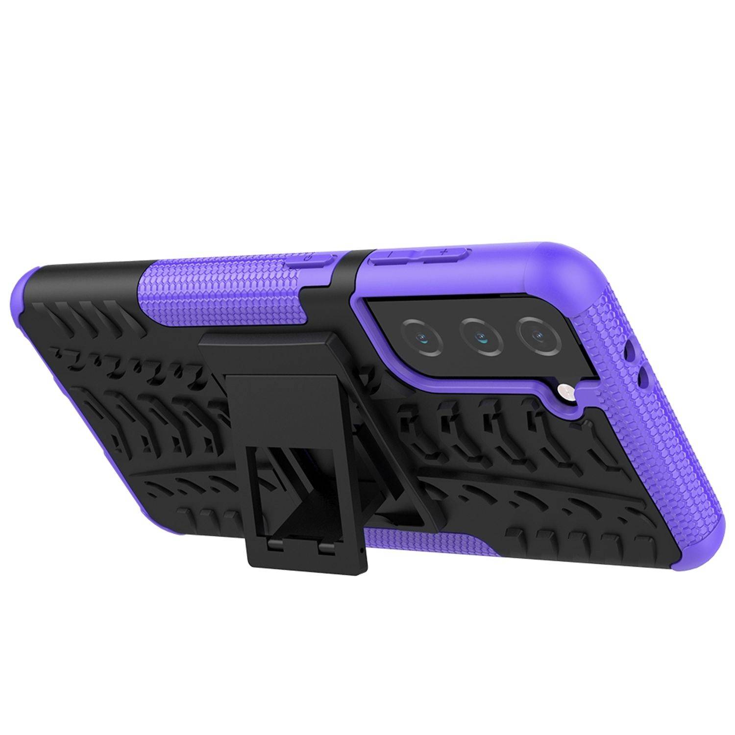 Samsung Galaxy S21 Handyhülle Outdoor Case Backcover Violett