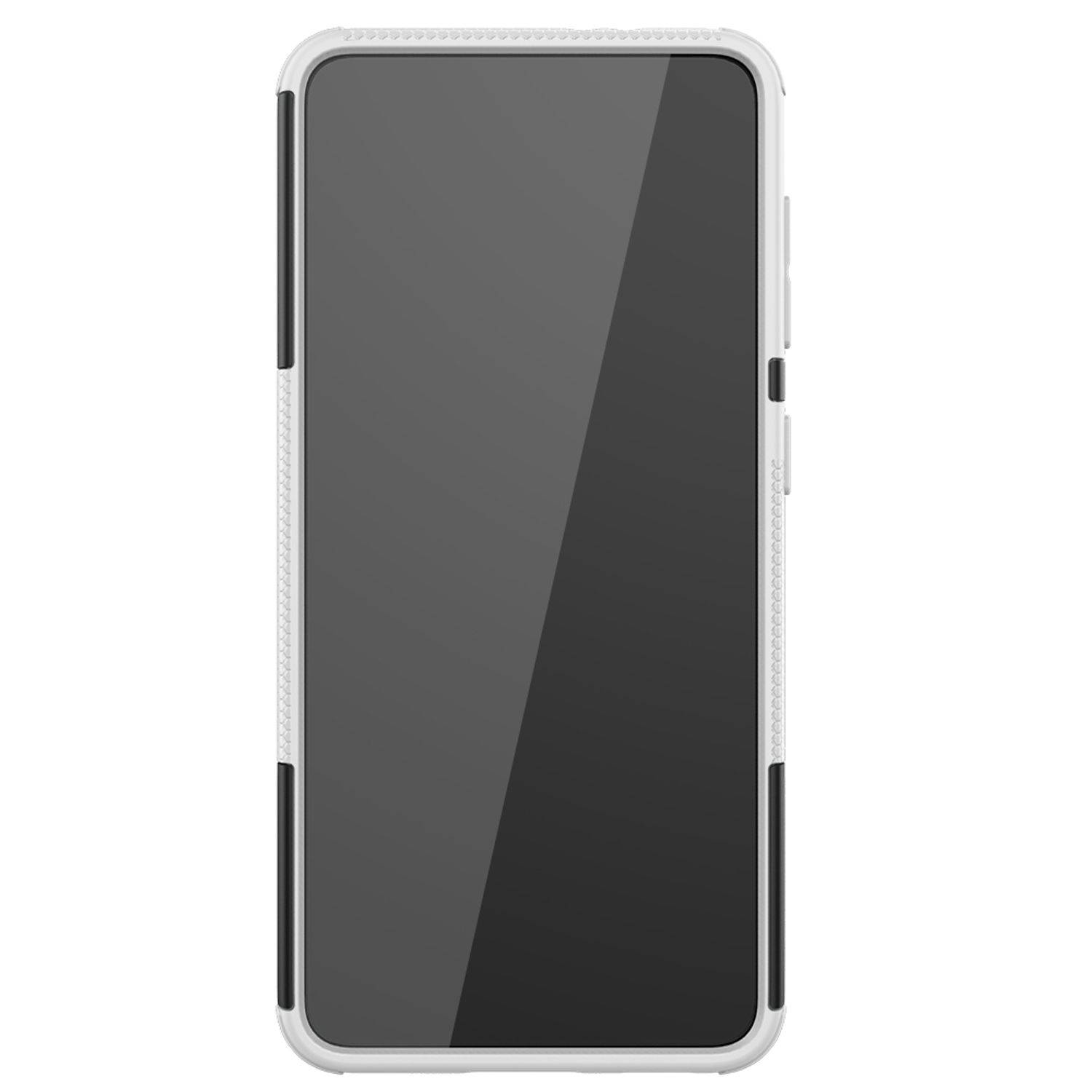 Samsung Galaxy S21 Handyhülle Outdoor Case Backcover Weiß
