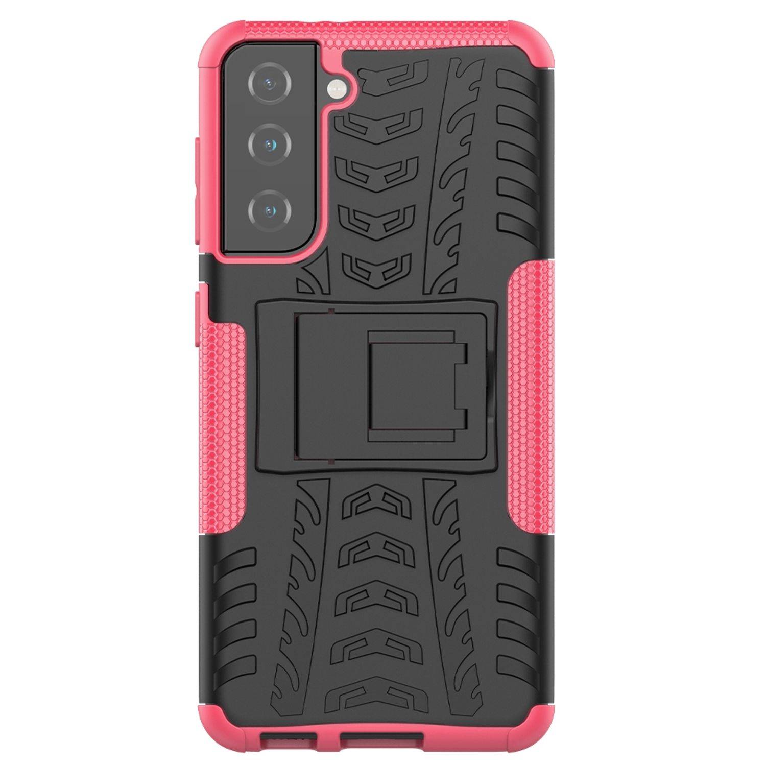 Samsung Galaxy S21 Handyhülle Outdoor Case Backcover Rosa