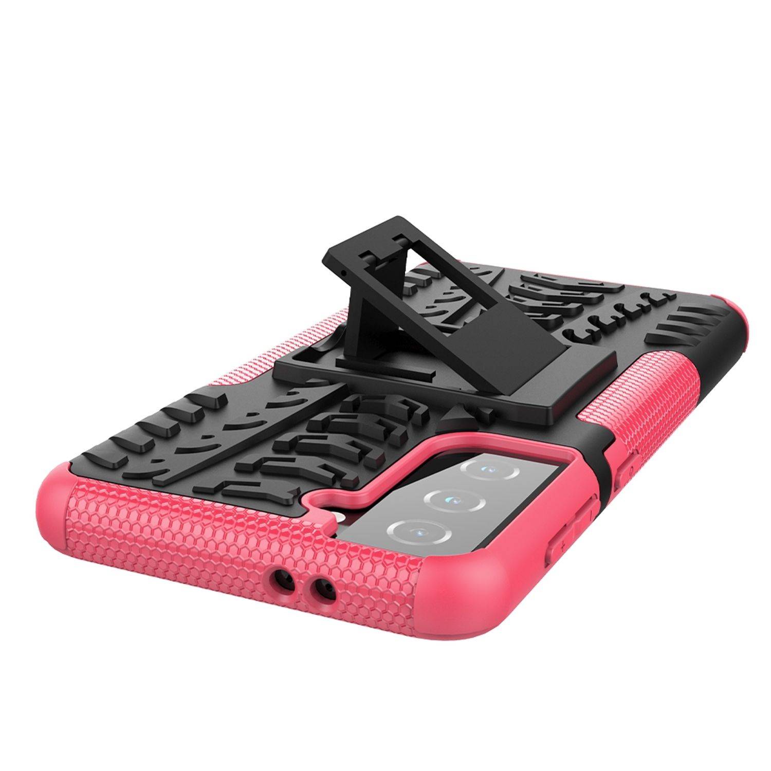 Samsung Galaxy S21 Handyhülle Outdoor Case Backcover Rosa