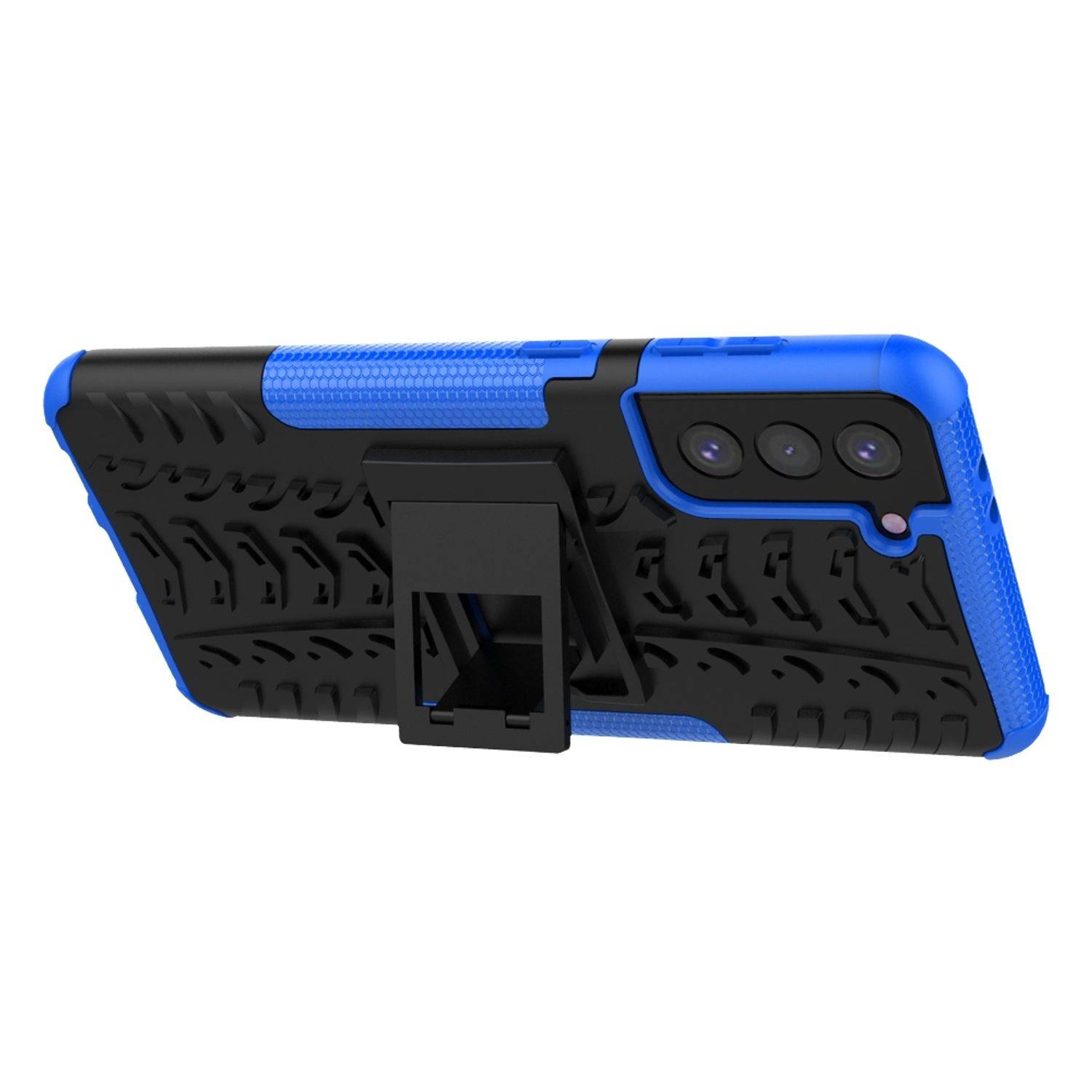 Samsung Galaxy S21 Plus Handyhülle Outdoor Case Backcover Blau