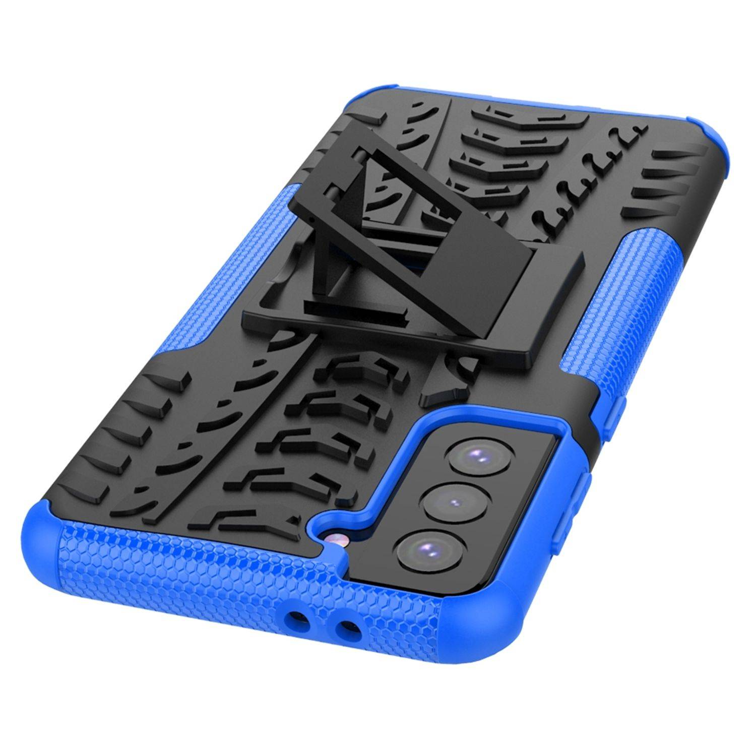 Samsung Galaxy S21 Plus Handyhülle Outdoor Case Backcover Blau