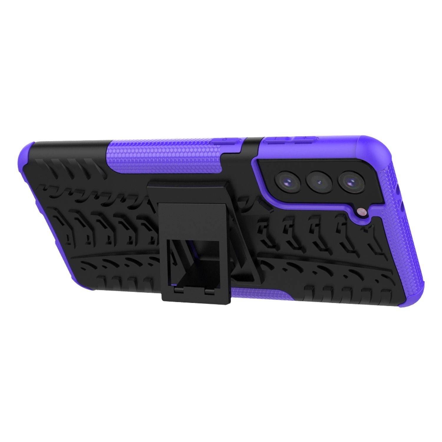 Samsung Galaxy S21 Plus Handyhülle Outdoor Case Backcover Violett