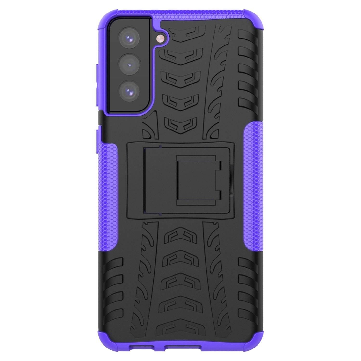 Samsung Galaxy S21 Plus Handyhülle Outdoor Case Backcover Violett