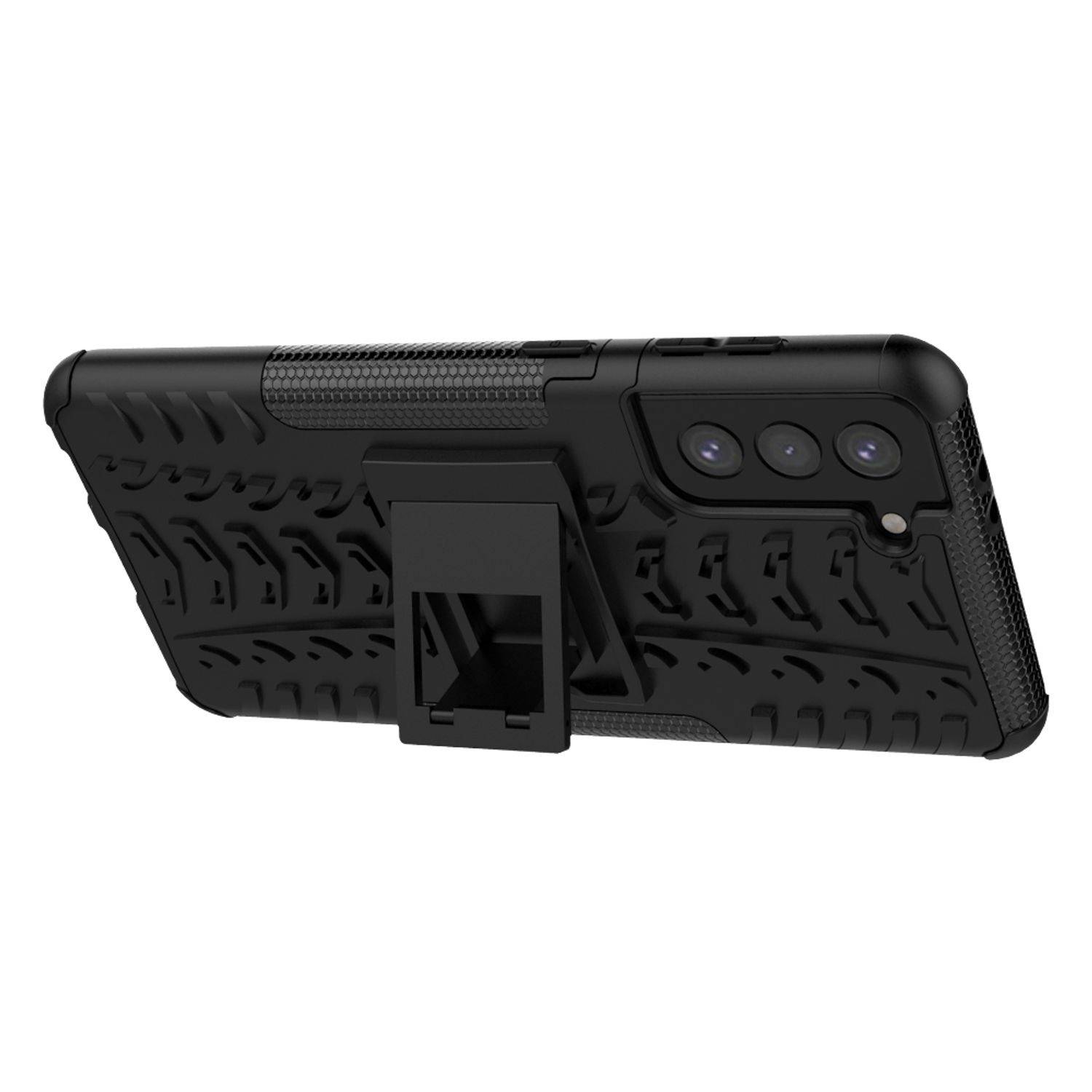 Samsung Galaxy S21 Plus Handyhülle Outdoor Case Backcover Schwarz