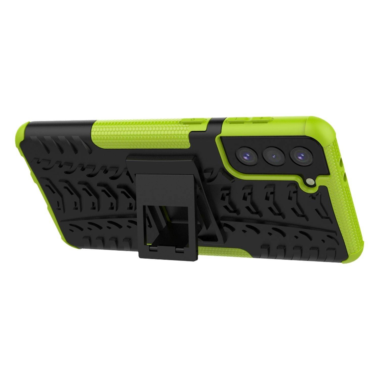 Samsung Galaxy S21 Plus Handyhülle Outdoor Case Backcover Grün
