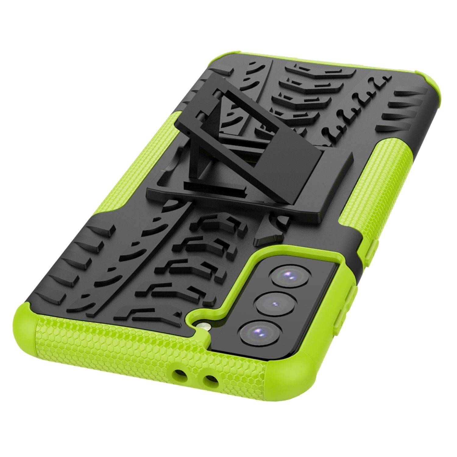 Samsung Galaxy S21 Plus Handyhülle Outdoor Case Backcover Grün