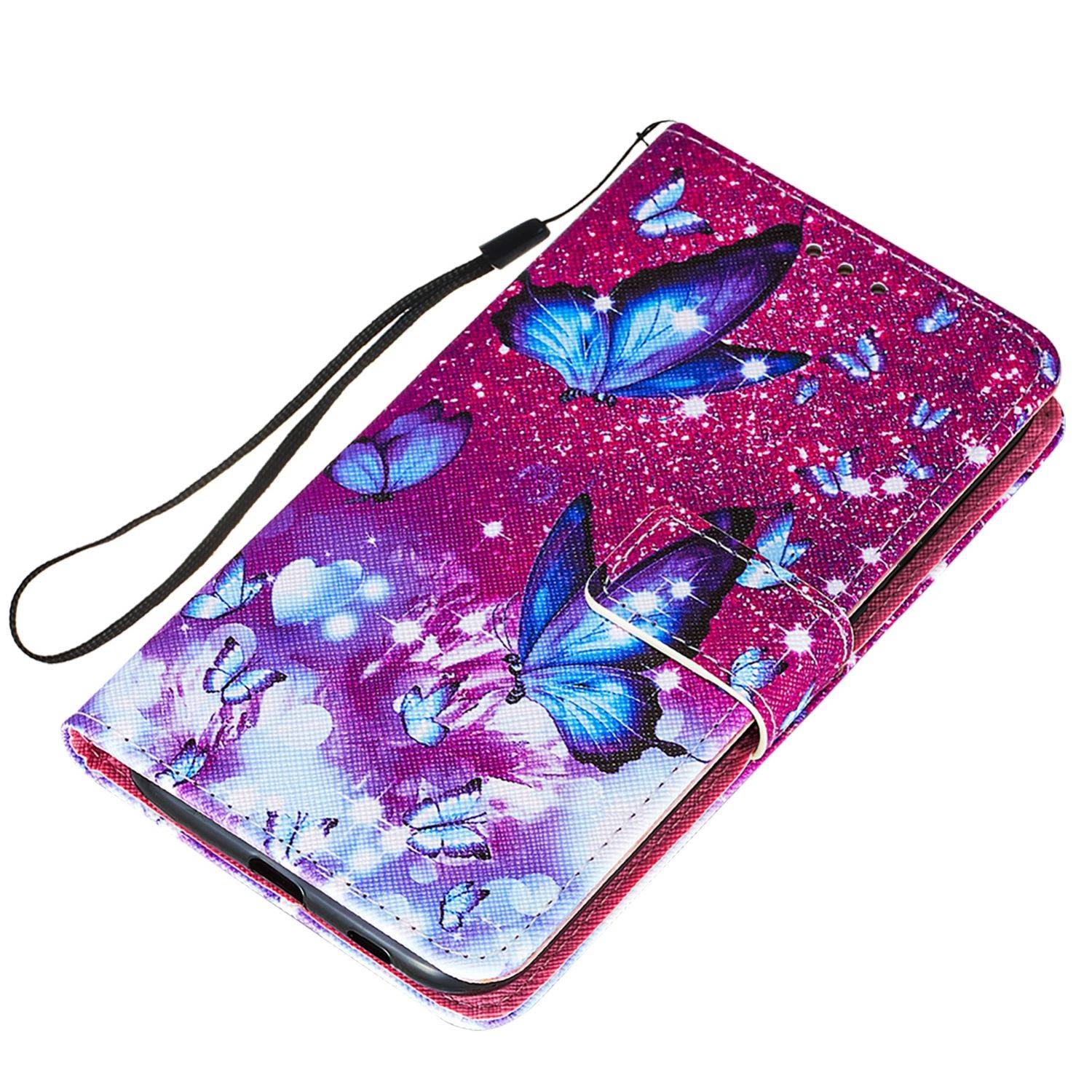 Samsung Galaxy S21 Handyhülle Bookcover Violett