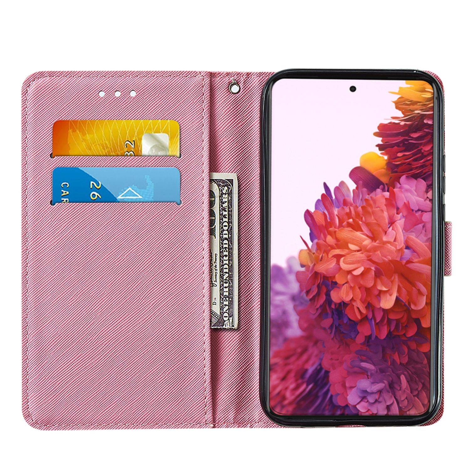 Samsung Galaxy S21 Ultra Handyhülle Bookcover Violett