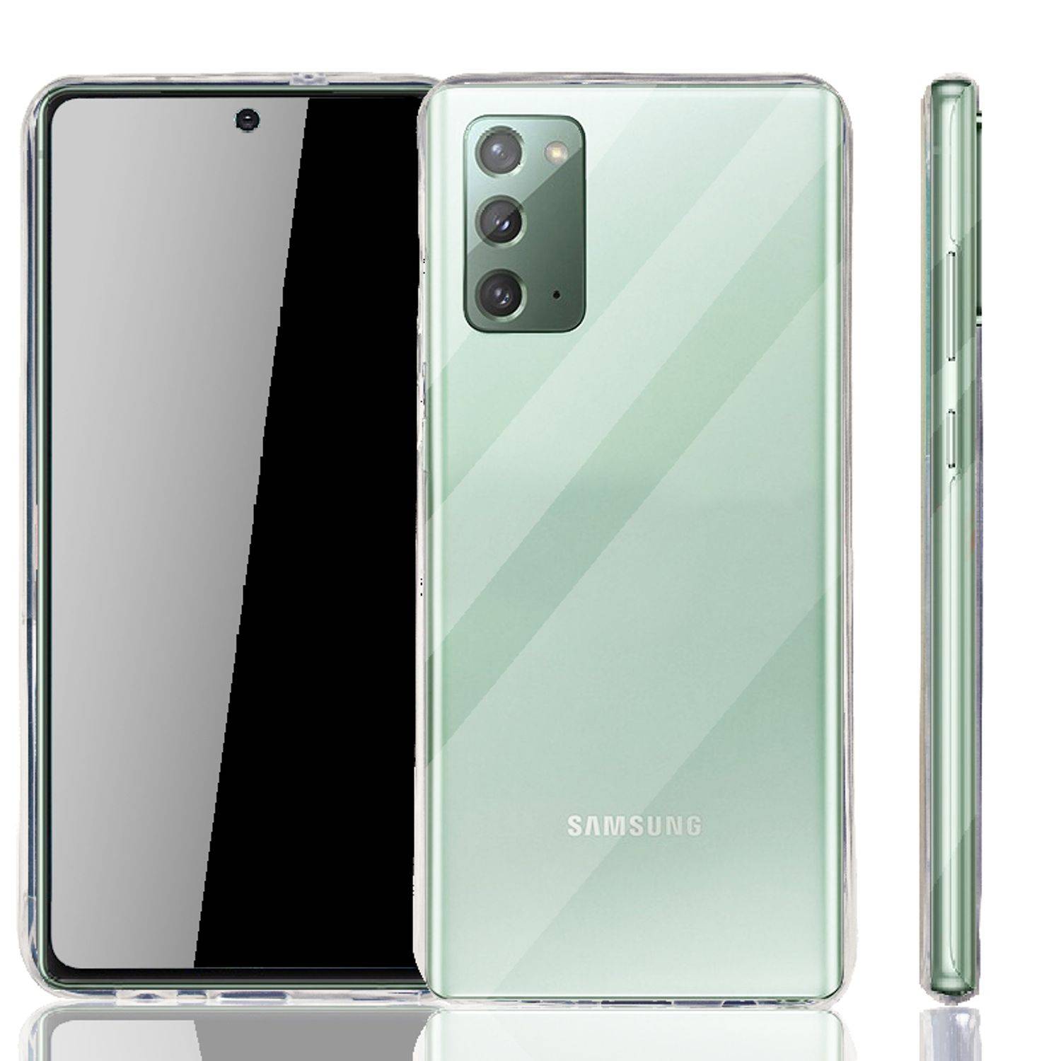 Samsung Galaxy Note 20 Handyhülle Ultra Dünn Bumper Backcover Transparent