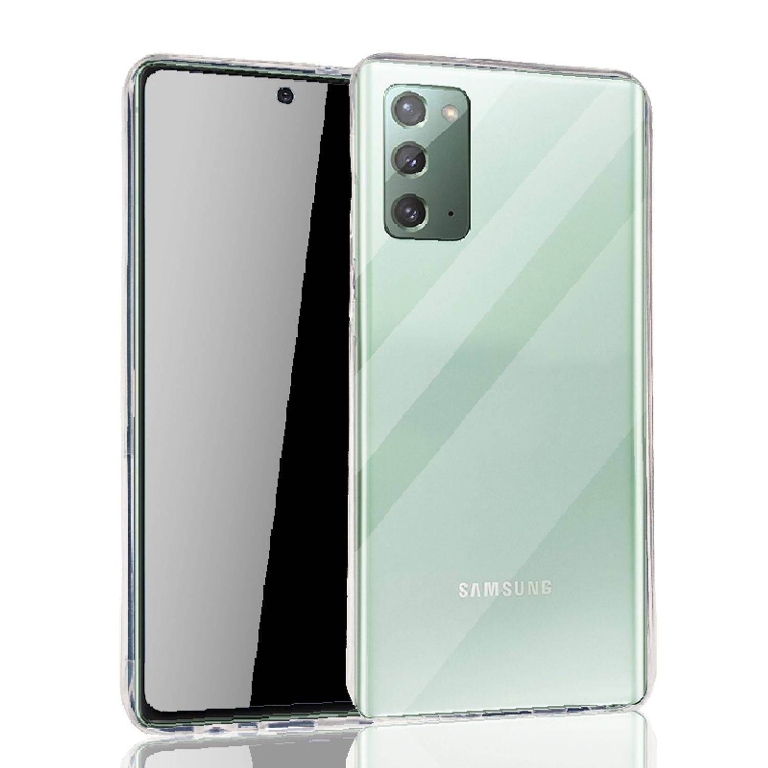 Samsung Galaxy Note 20 Handyhülle Ultra Dünn Bumper Backcover Transparent