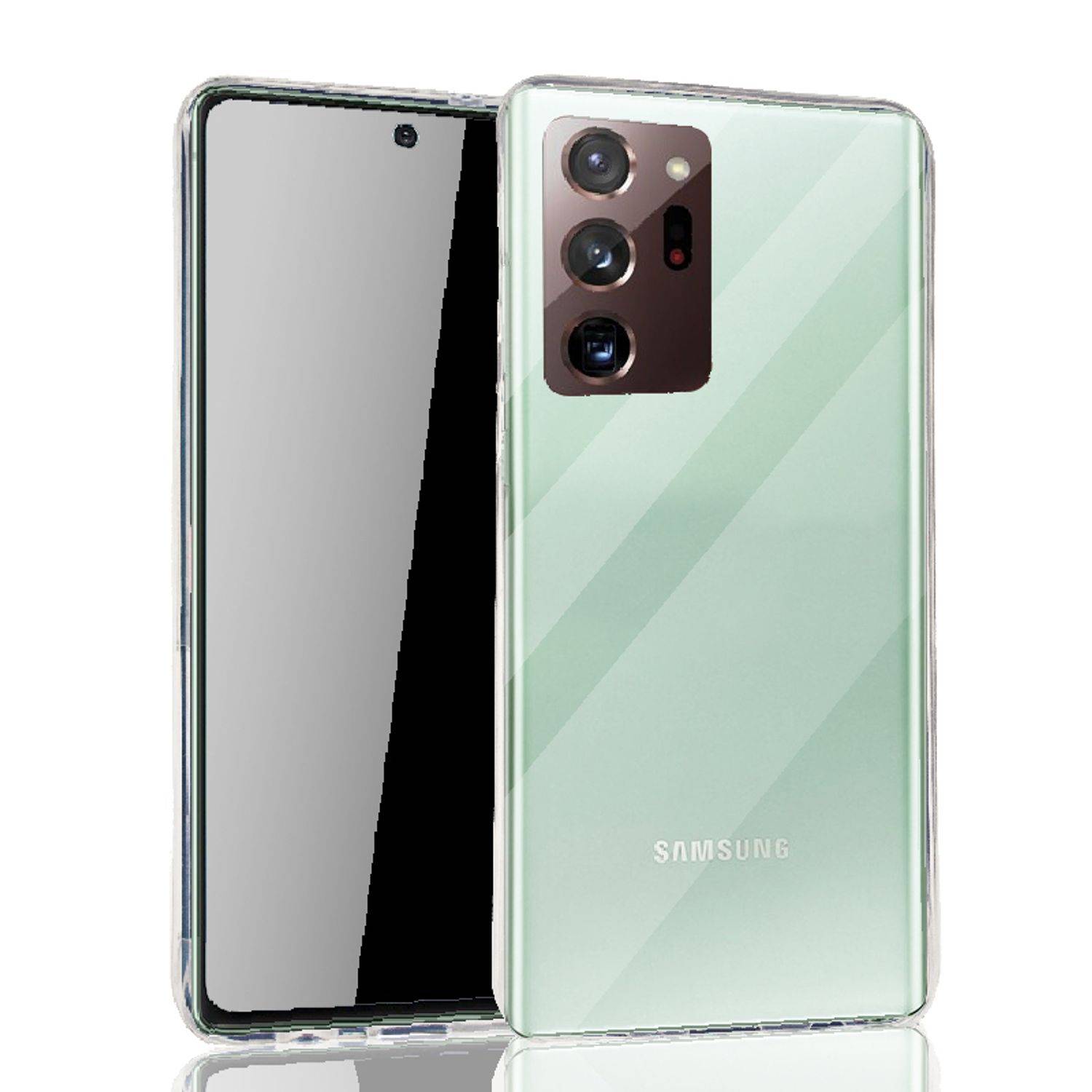 Samsung Galaxy Note 20 Ultra Handyhülle Ultra Dünn Bumper Backcover Transparent