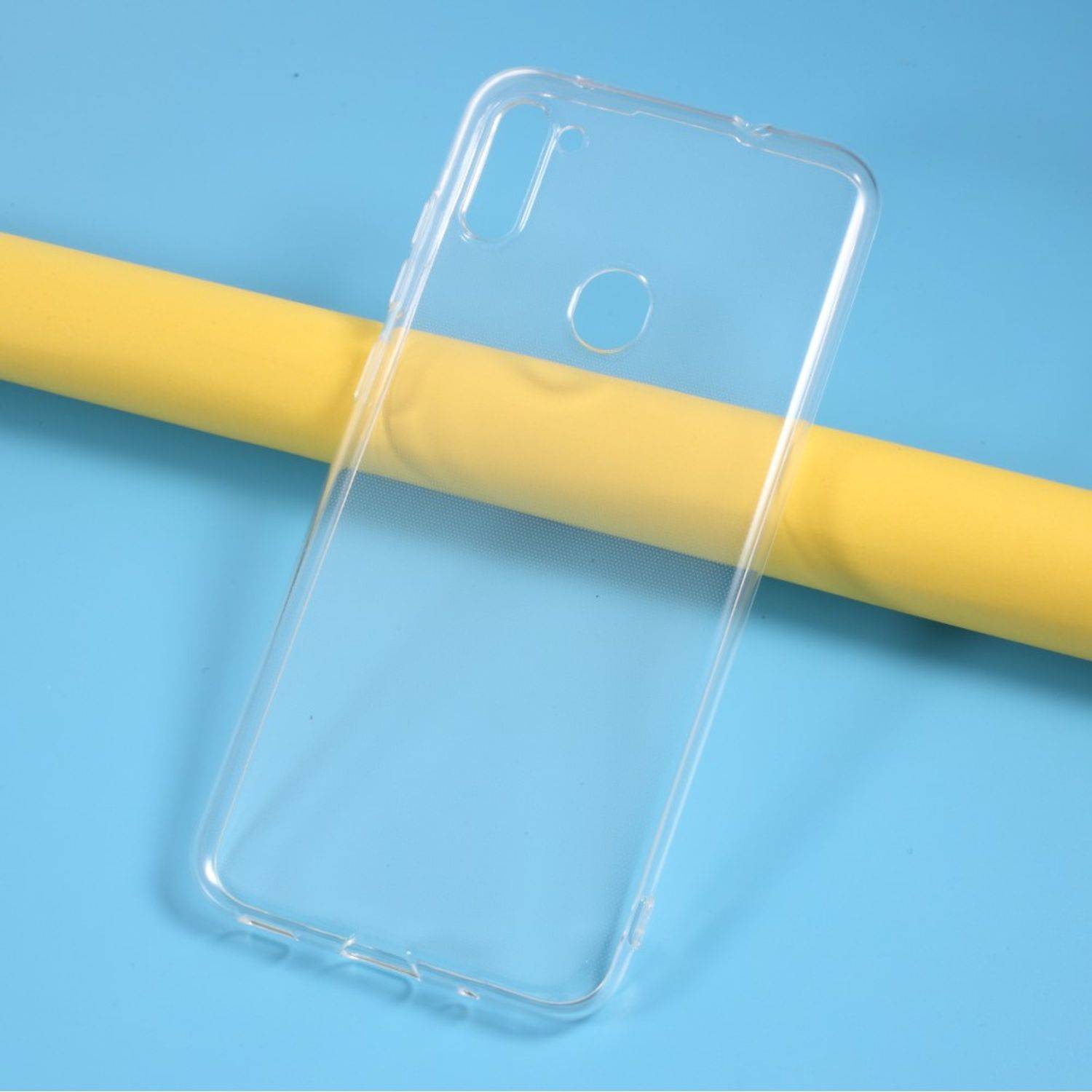 Samsung Galaxy A11 Handyhülle Ultra Dünn Bumper Backcover Transparent