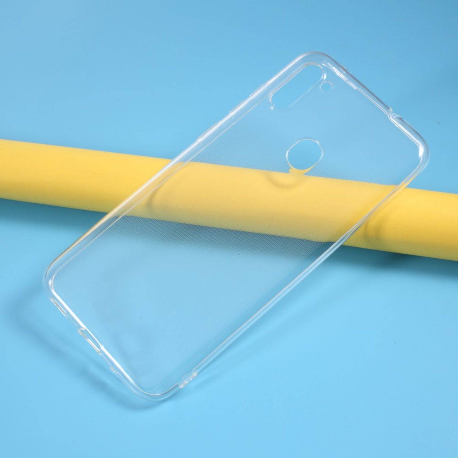 Samsung Galaxy A11 Handyhülle Ultra Dünn Bumper Backcover Transparent