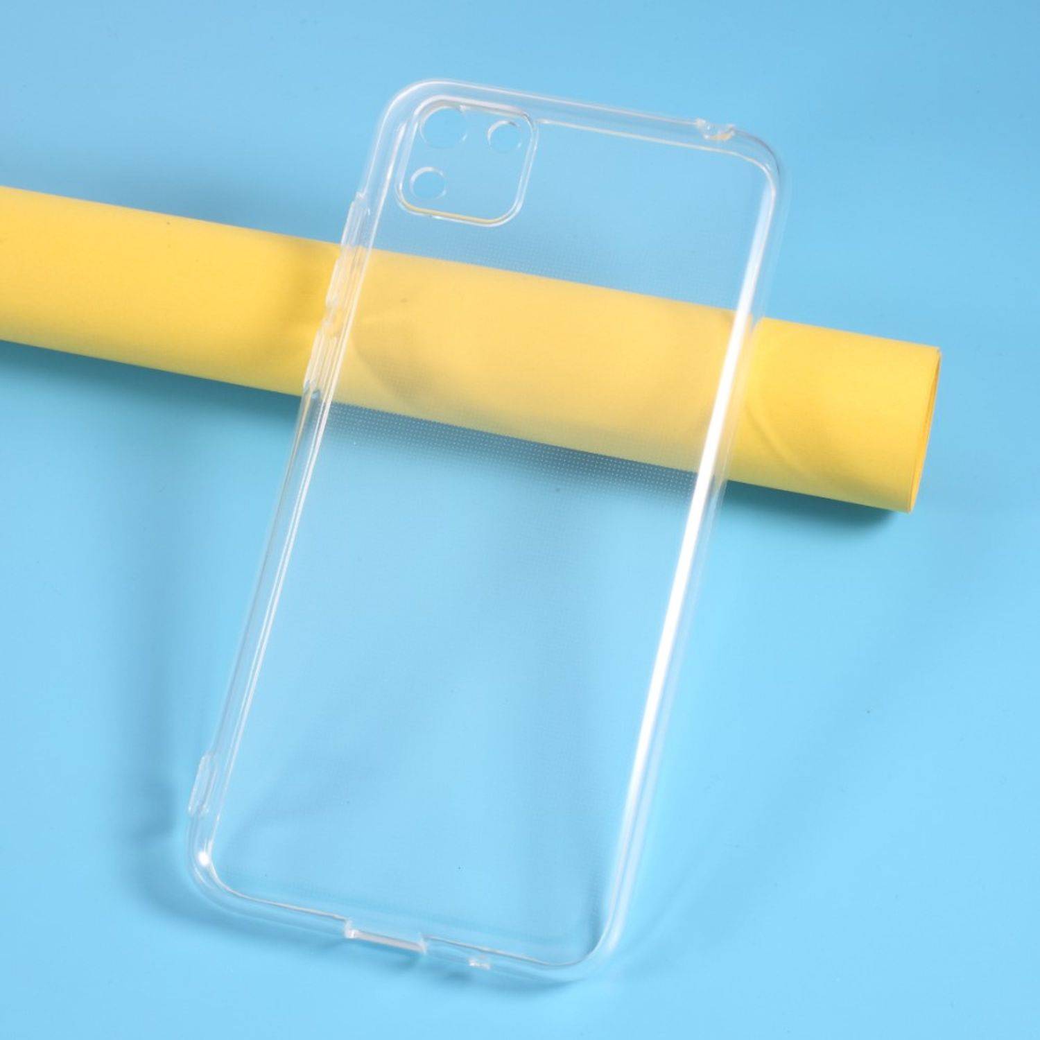 Huawei Y5p Handyhülle Ultra Dünn Bumper Backcover Transparent