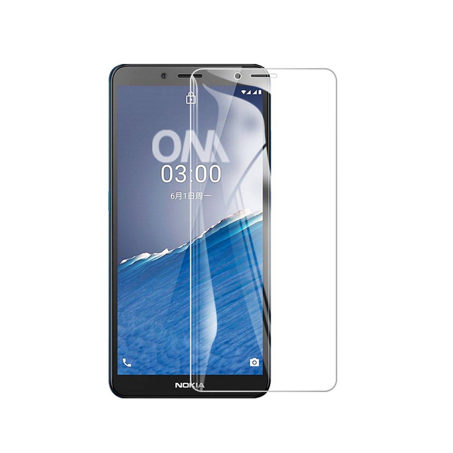 Nokia C3 Handyhülle Backcover Transparent