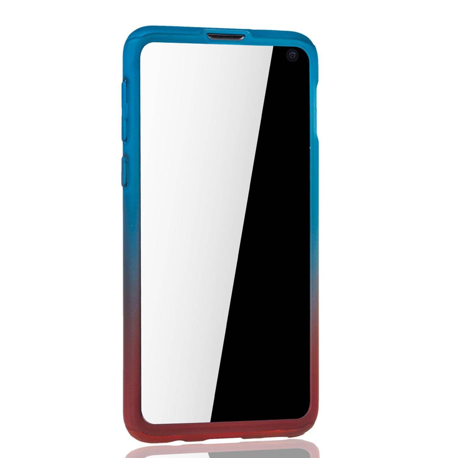 Samsung Galaxy S10e Handyhülle 360 Grad Schutz Full Cover Mehrfarbig