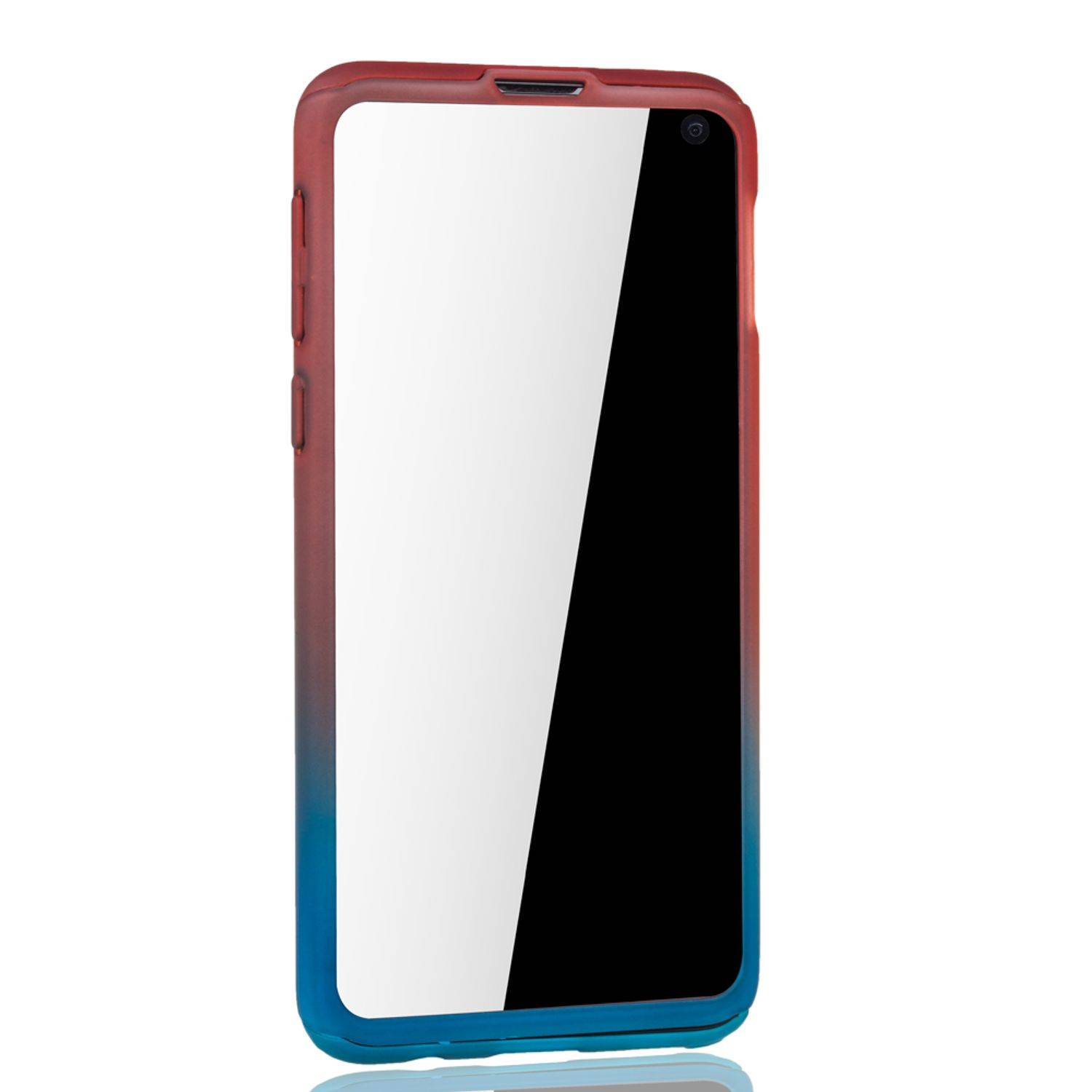 Samsung Galaxy S10e Handyhülle 360 Grad Schutz Full Cover Mehrfarbig
