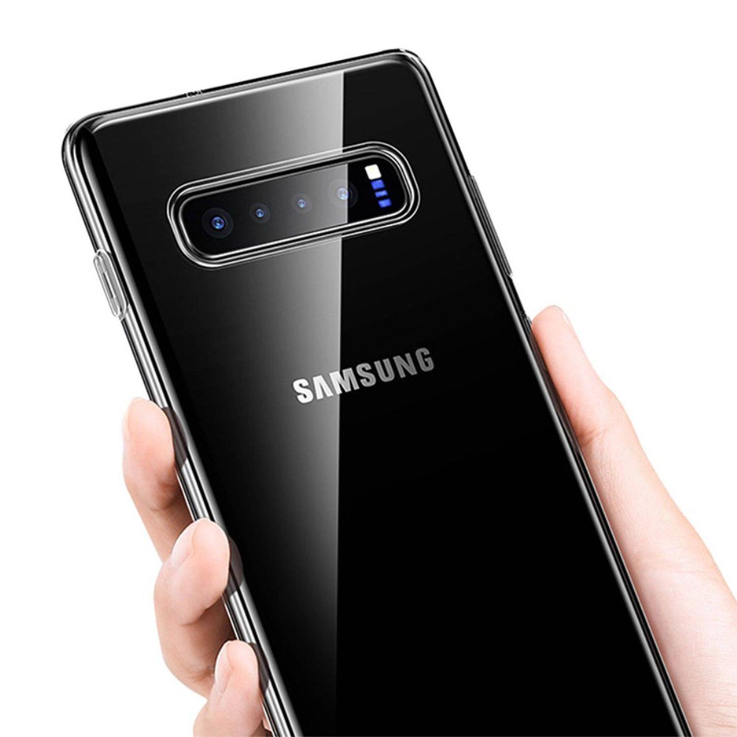 Samsung Galaxy S10 Handyhülle Ultra Dünn Bumper Backcover Transparent