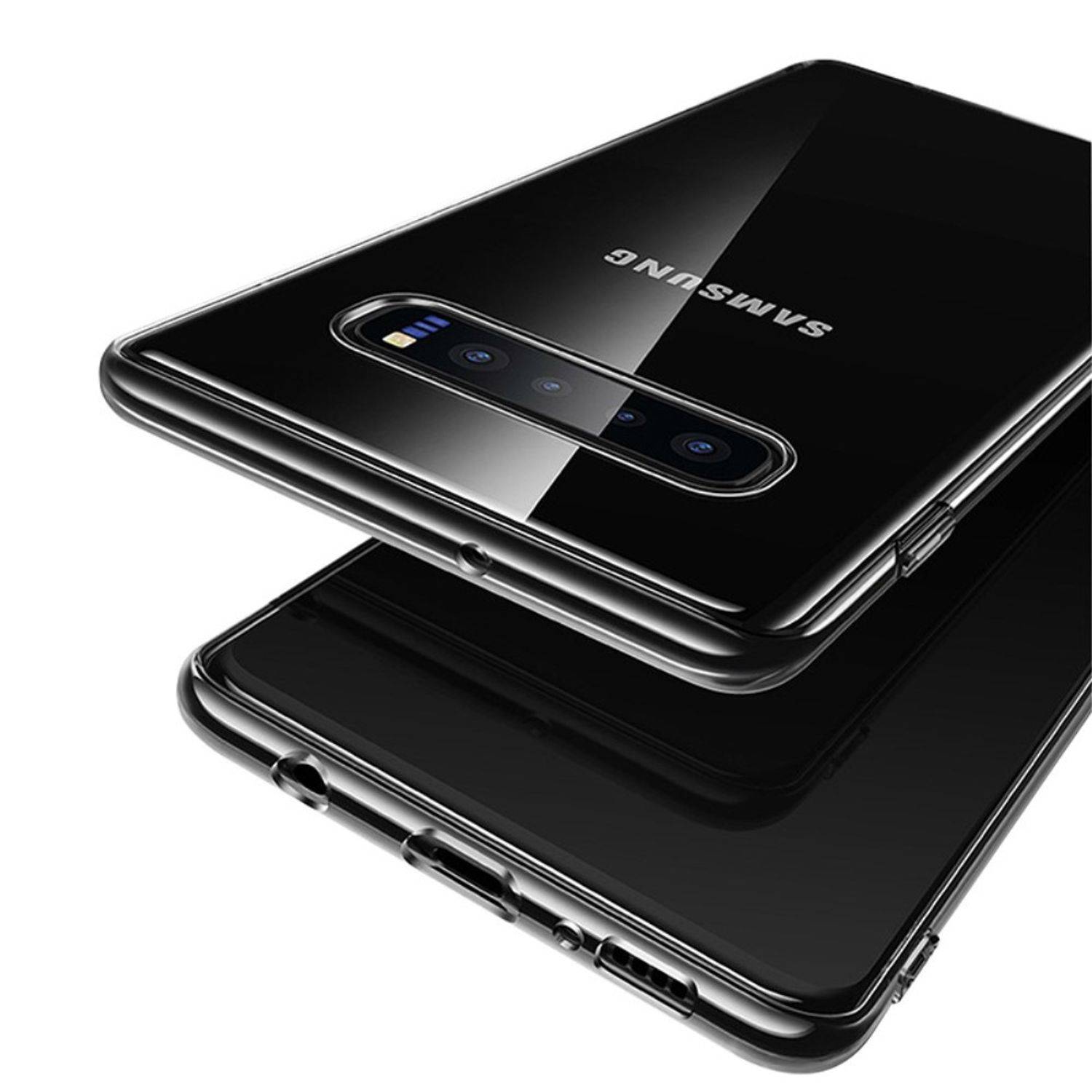 Samsung Galaxy S10 Handyhülle Ultra Dünn Bumper Backcover Transparent