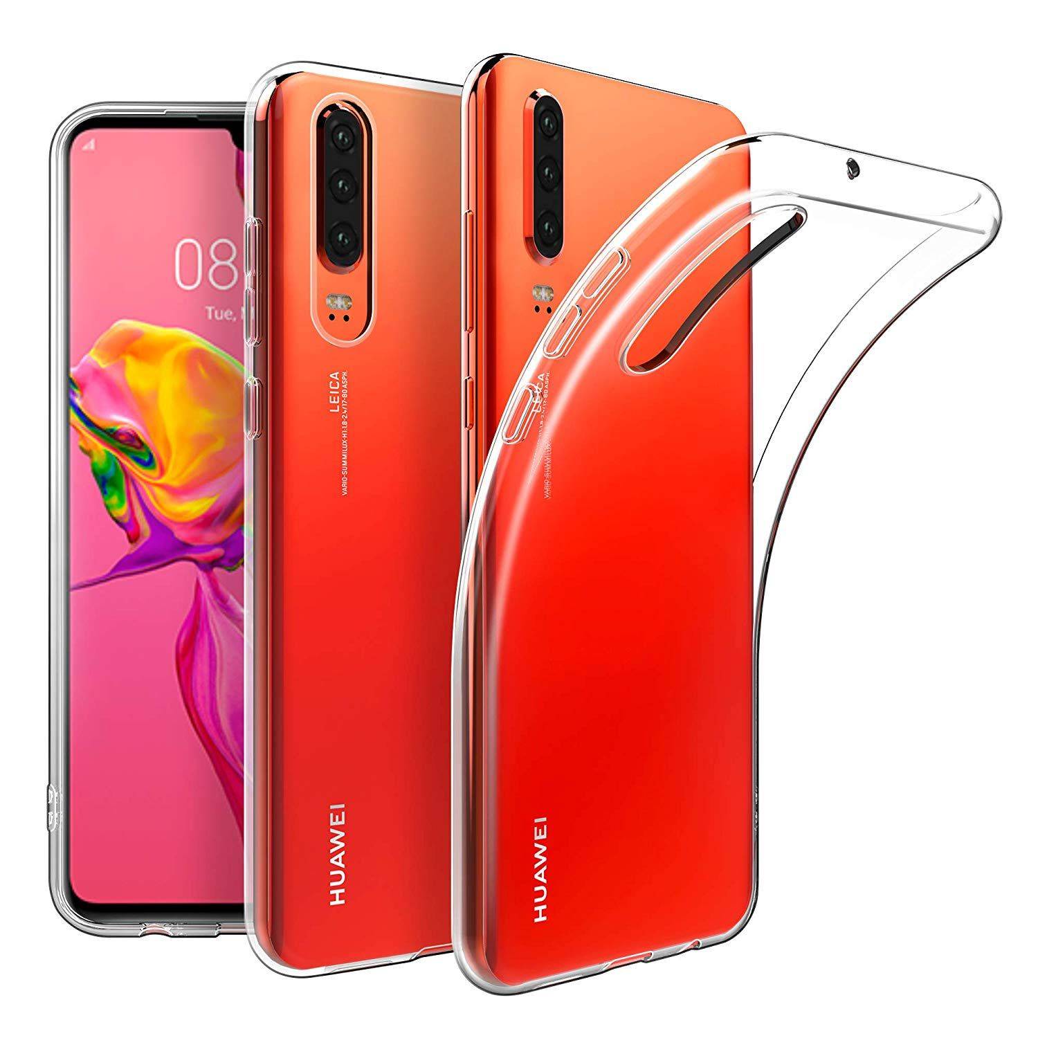 Huawei P30 Handyhülle Ultra Dünn Bumper Backcover Transparent
