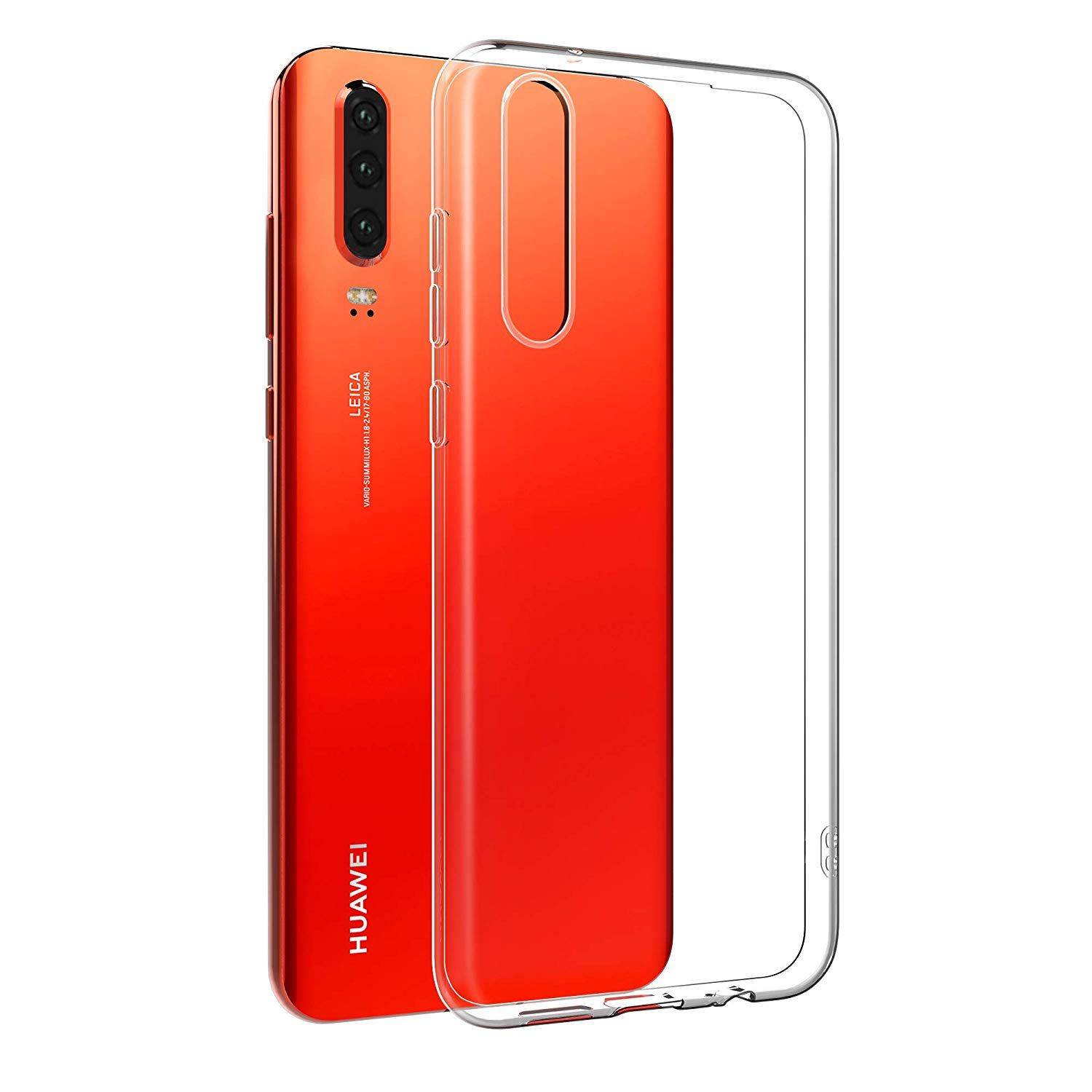 Huawei P30 Handyhülle Ultra Dünn Bumper Backcover Transparent