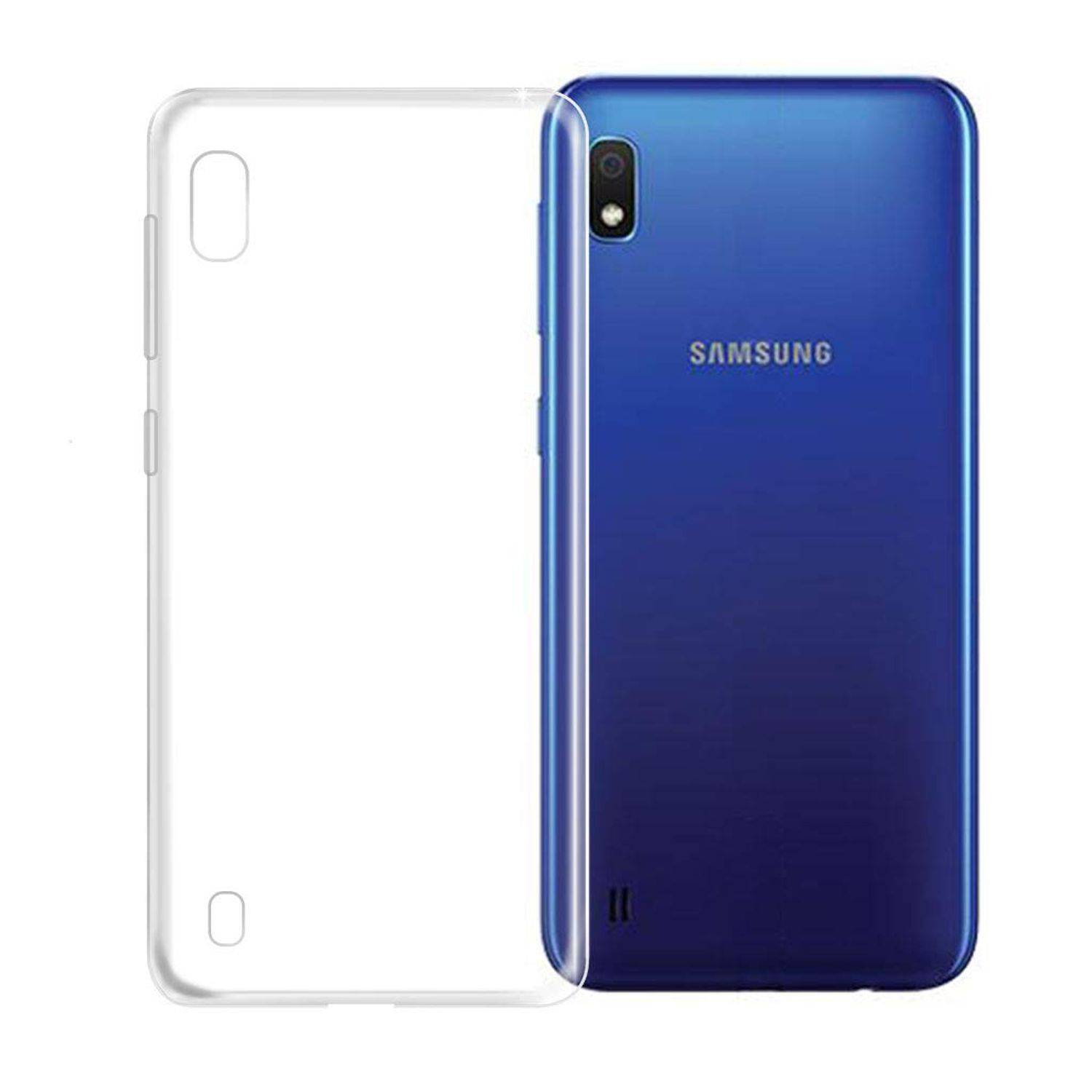 Samsung Galaxy A10 Handyhülle Ultra Dünn Bumper Backcover Transparent