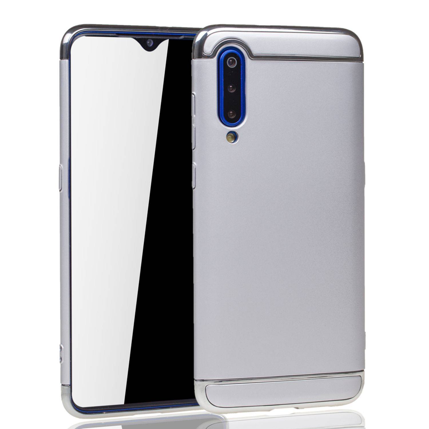 Xiaomi Mi 9 Handyhülle Backcover Silber