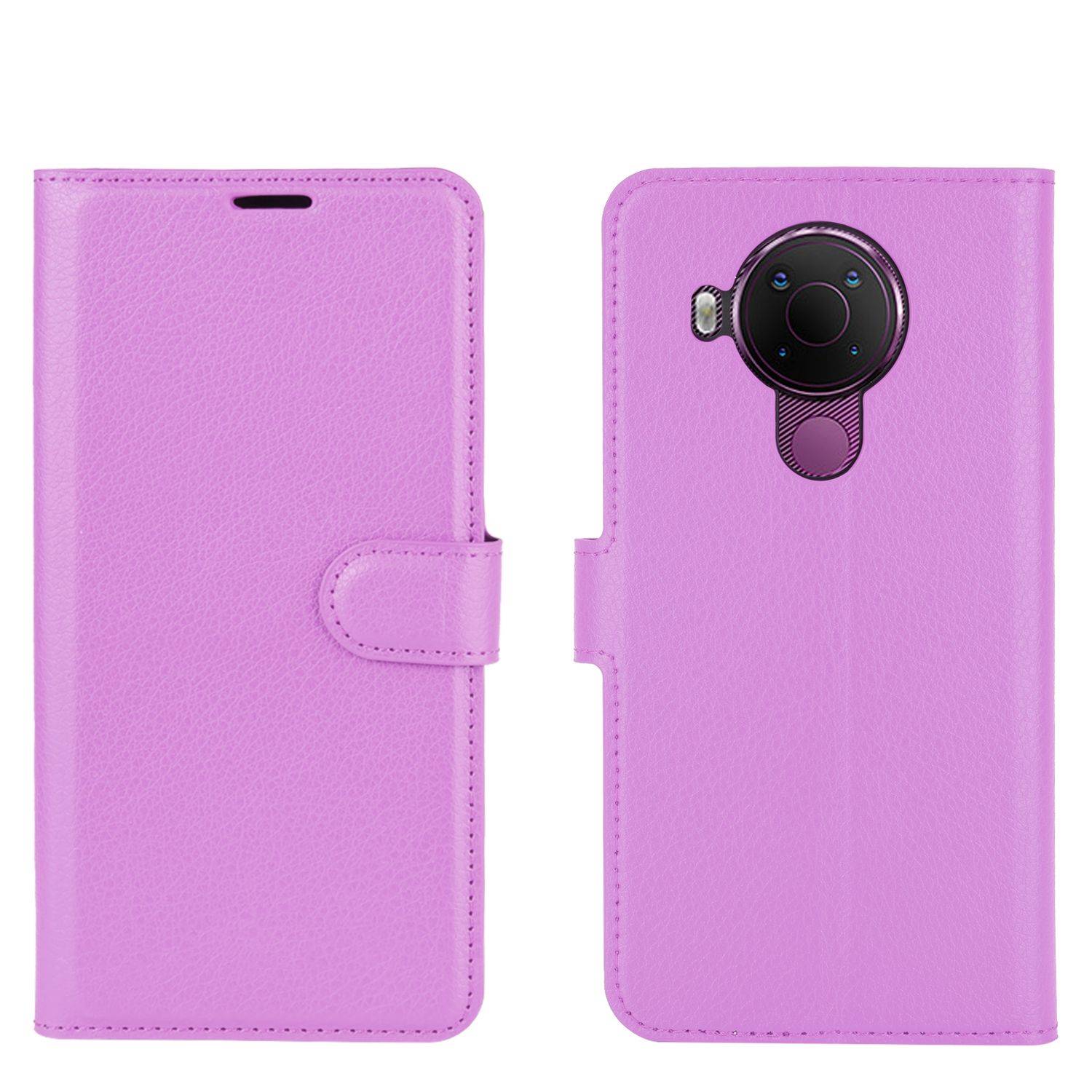 Nokia 5.4 Handyhülle Bookcover Violett