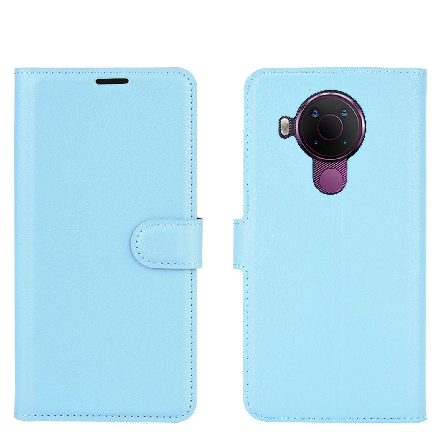 Nokia 5.4 Handyhülle Bookcover Blau