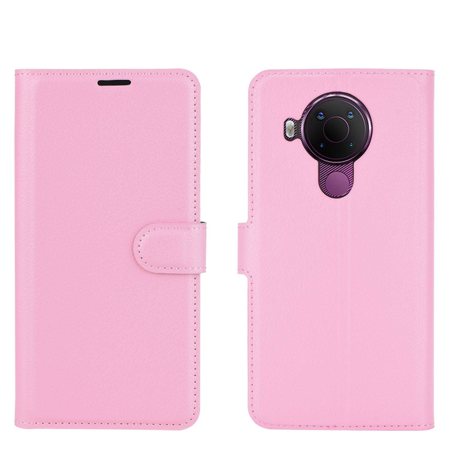 Nokia 5.4 Handyhülle Bookcover Rosa