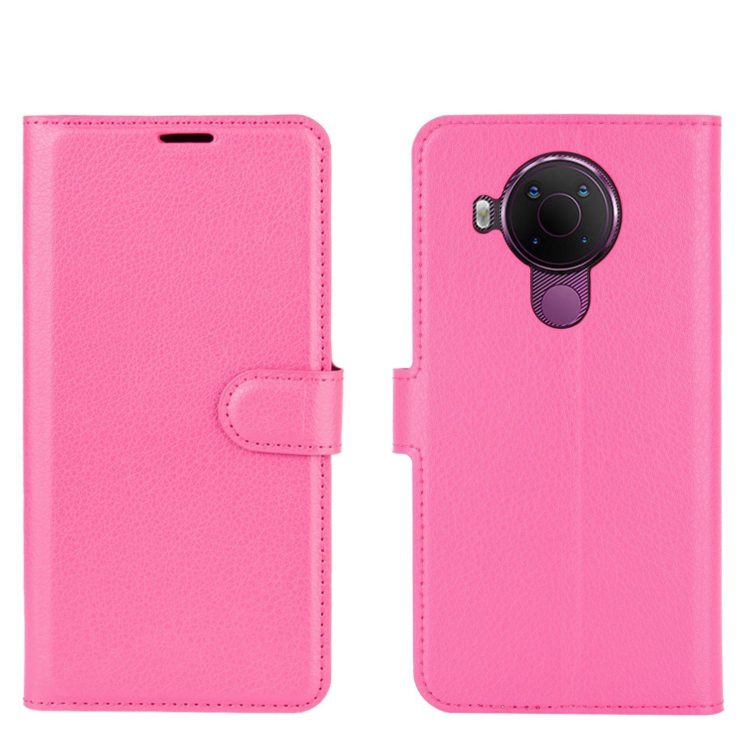 Nokia 5.4 Handyhülle Bookcover Rosa