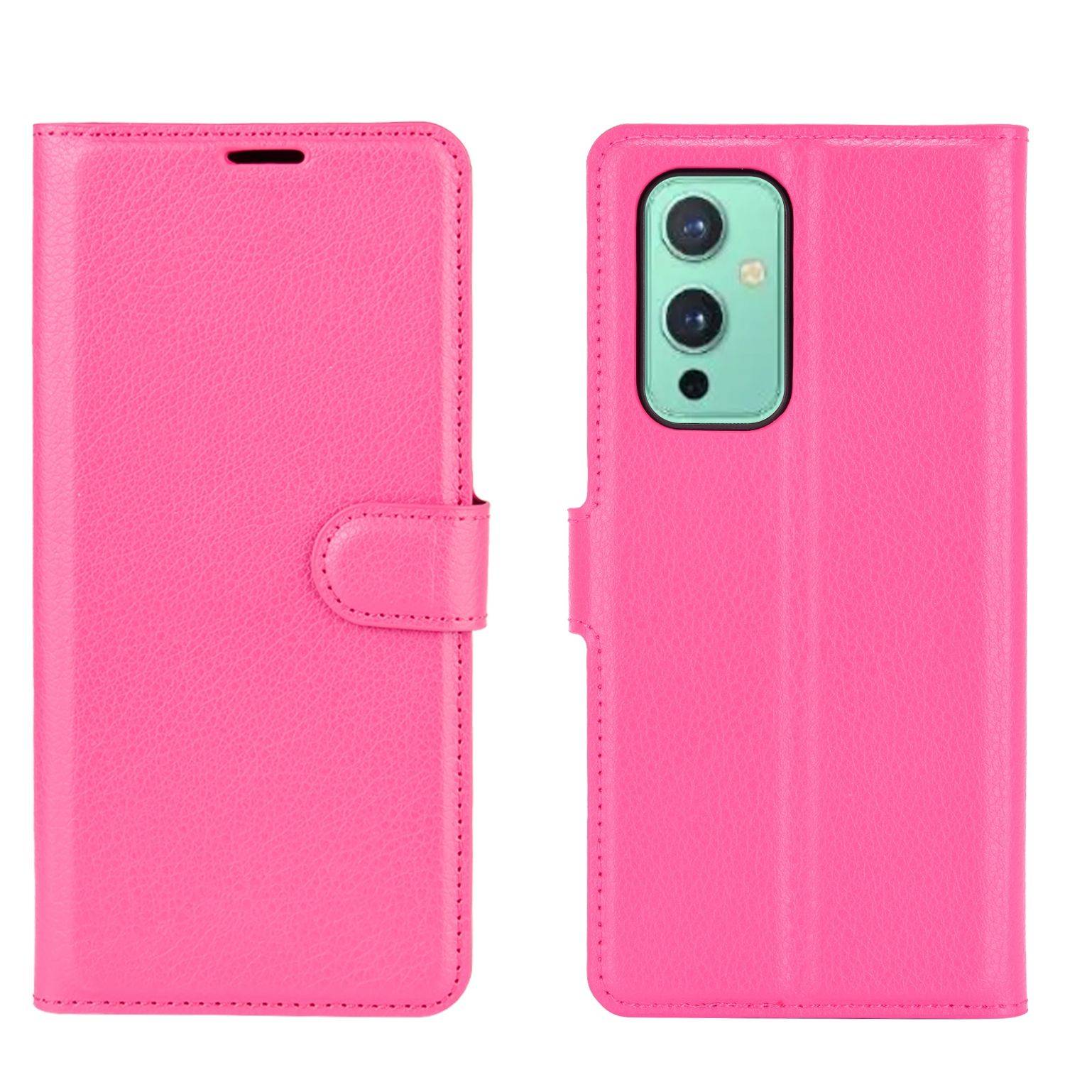 OnePlus 9 Handyhülle Bookcover Rosa