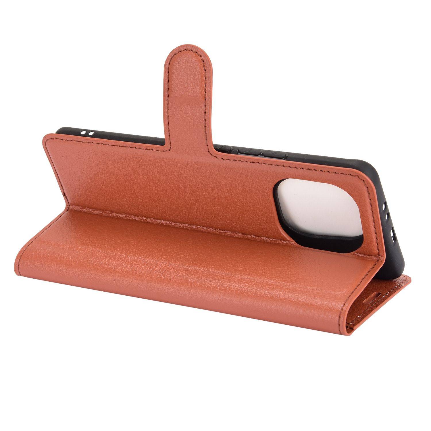 Xiaomi Mi 11 Handyhülle Bookcover Braun