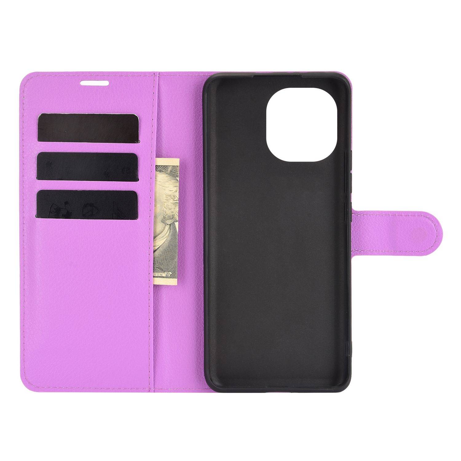 Xiaomi Mi 11 Handyhülle Bookcover Violett