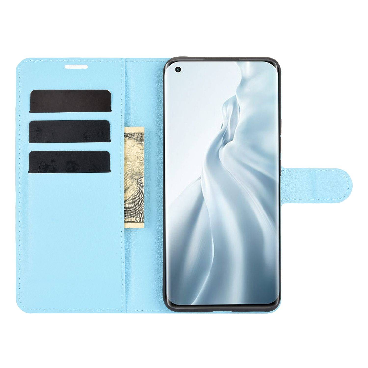 Xiaomi Mi 11 Handyhülle Bookcover Blau