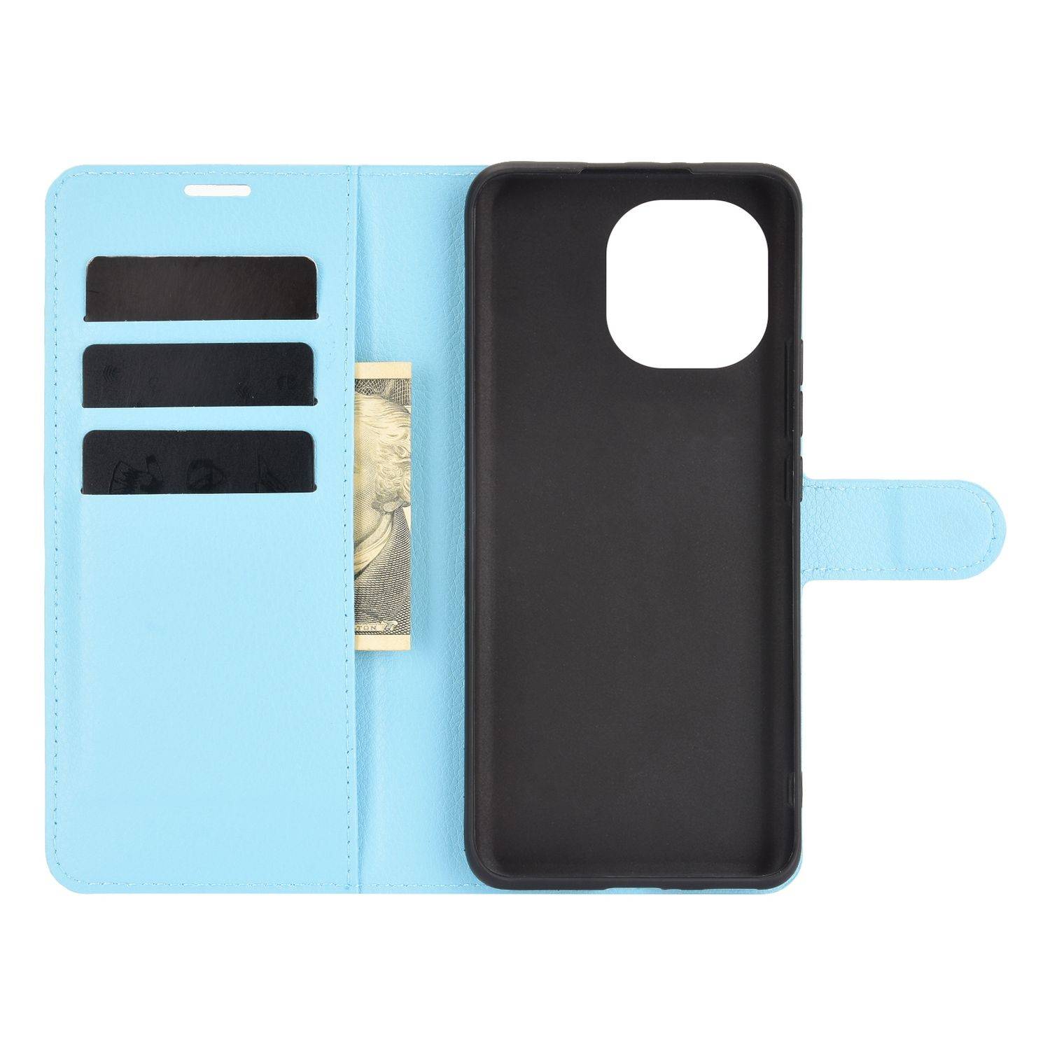 Xiaomi Mi 11 Handyhülle Bookcover Blau